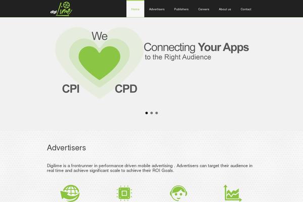 Quickstep theme site design template sample