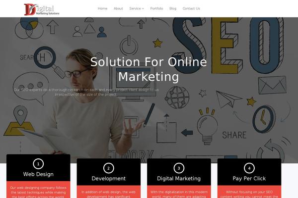 Site using WP Parallax Content Slider plugin