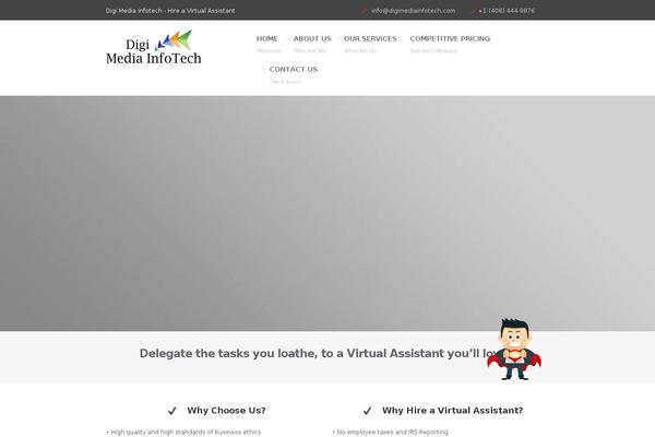 Bigwig theme site design template sample