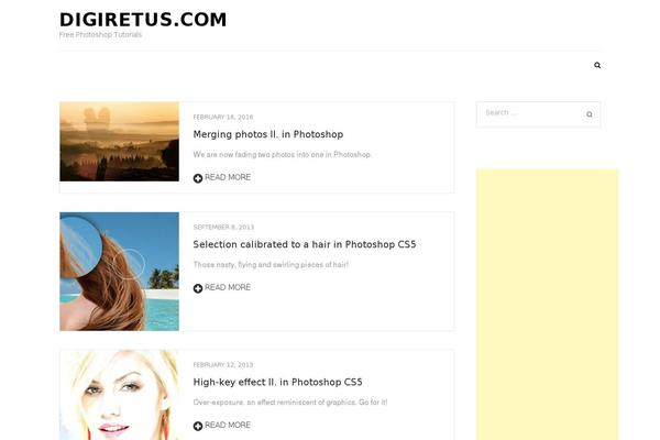 digiretus.com site used Metro Magazine