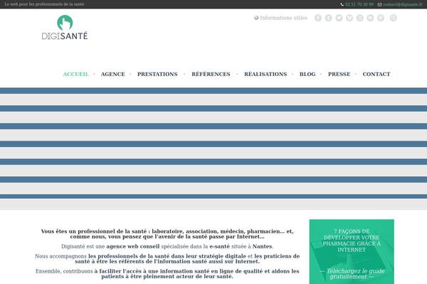 Rocco theme site design template sample