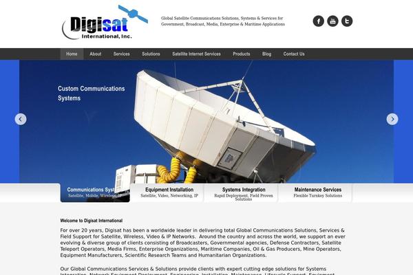 Impression theme site design template sample