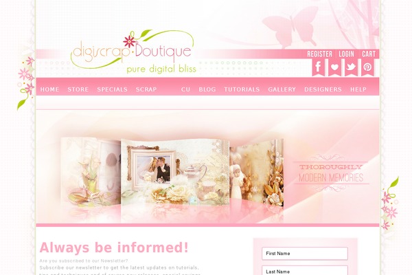 Simplicity theme site design template sample