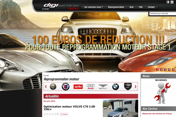 Digiservice theme site design template sample