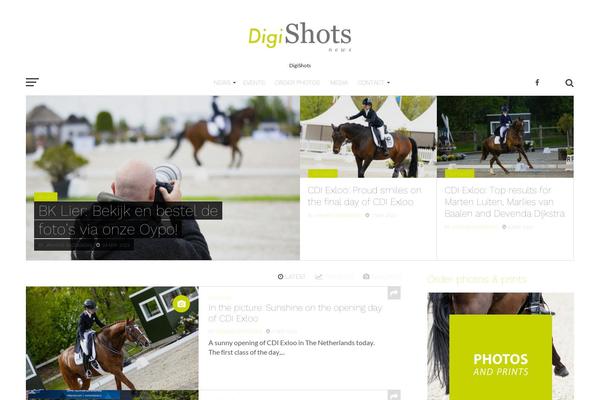 Click-mag theme site design template sample