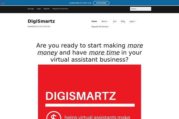 Make theme site design template sample