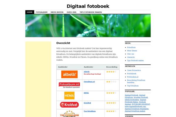 Coraline theme site design template sample