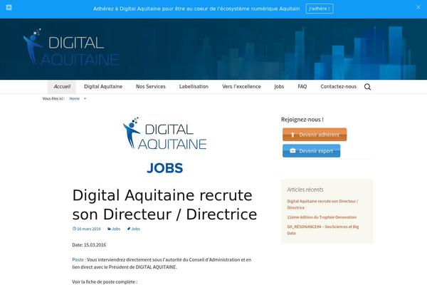Da theme site design template sample