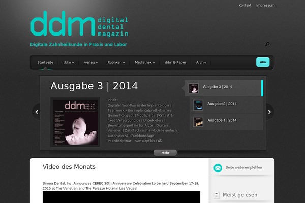 Ddm theme site design template sample