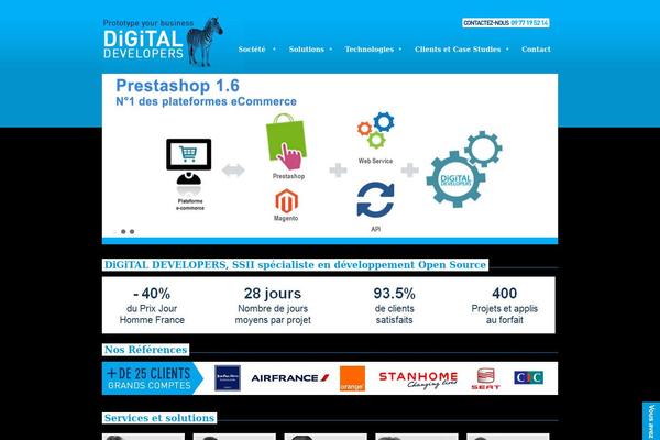 Minimalisto theme site design template sample