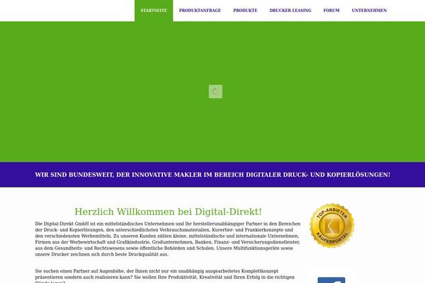 BUILDER theme site design template sample