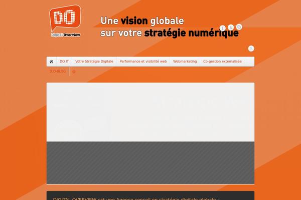 Duotive Fortune theme site design template sample