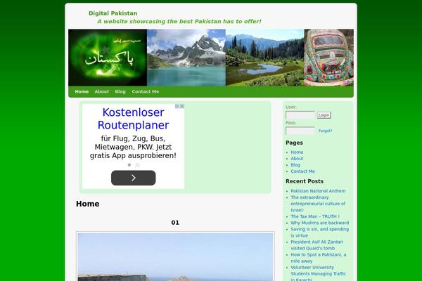 Weaver II pro theme site design template sample