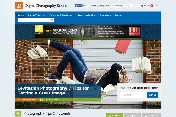 Site using Baslider plugin