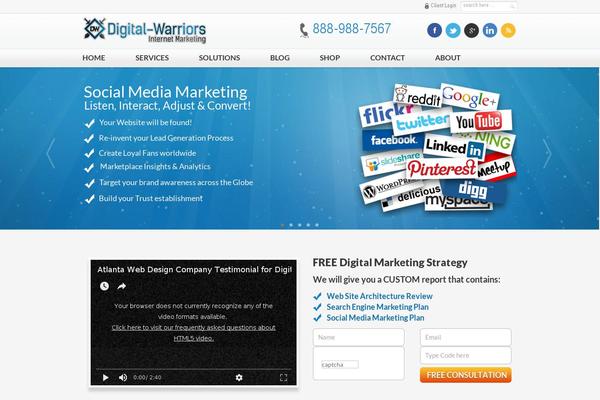 Site using Pricing Table plugin