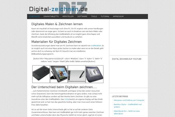 News Pro theme site design template sample