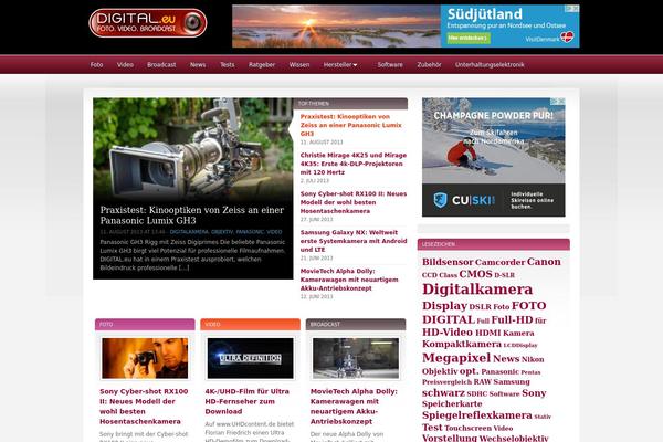 Sportpress theme site design template sample