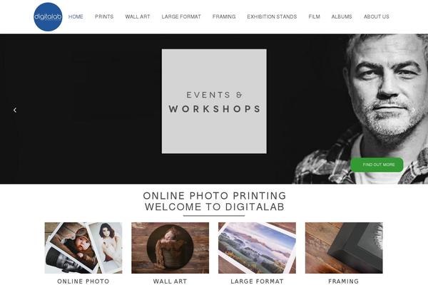 Vigor theme site design template sample