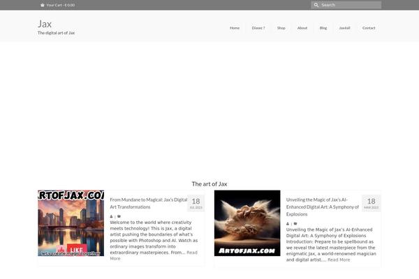 Site using Drop Shadow Boxes plugin