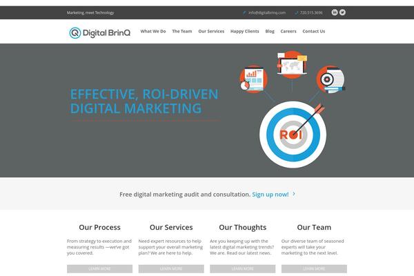 Bigwig theme site design template sample