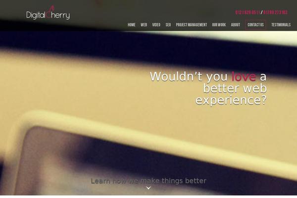 Dc theme site design template sample