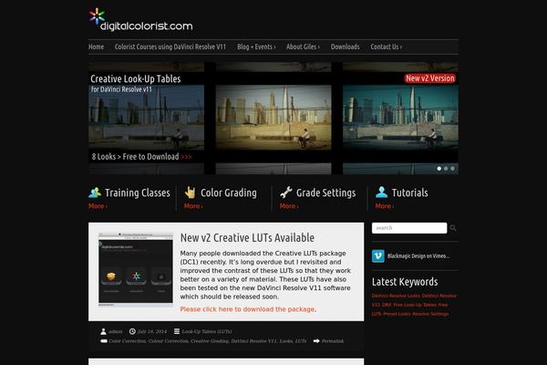 Neve theme site design template sample