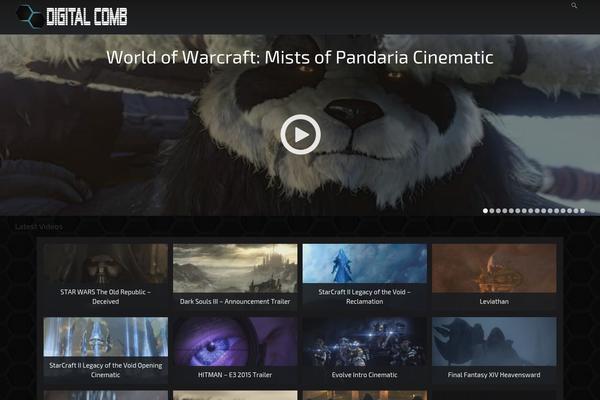 Focus theme site design template sample