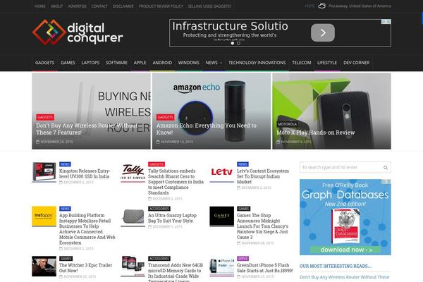 digitalconqurer.com site used Dialy-theme