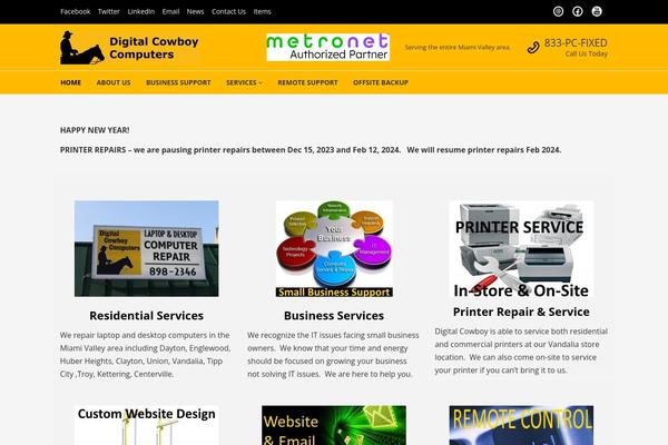 ComRepair theme site design template sample