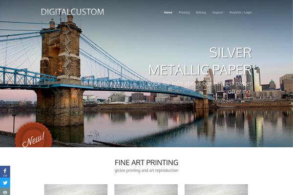 Hayden theme site design template sample