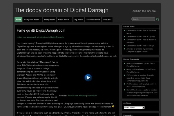 Site using Automatic-video-posts plugin