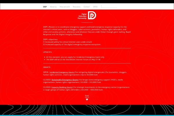 Ddp theme site design template sample
