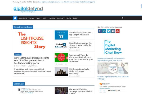 Colormag-pro theme site design template sample