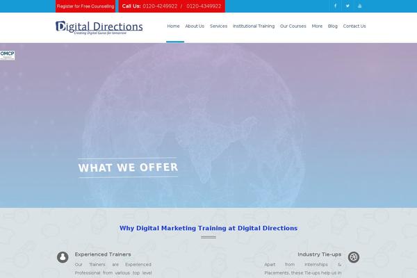 Site using U-course plugin
