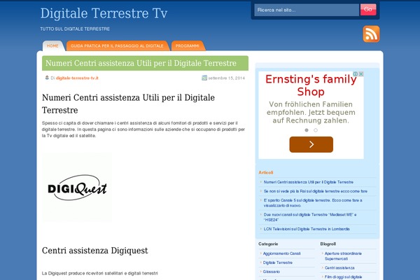 DeepBlue theme site design template sample