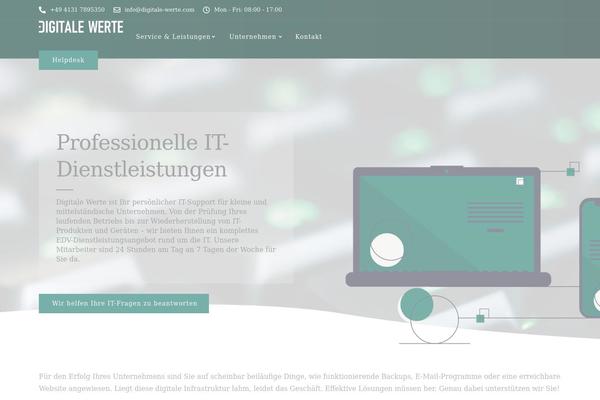 Ekko-child theme site design template sample