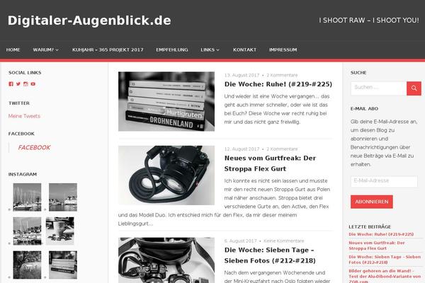 Admiral theme site design template sample
