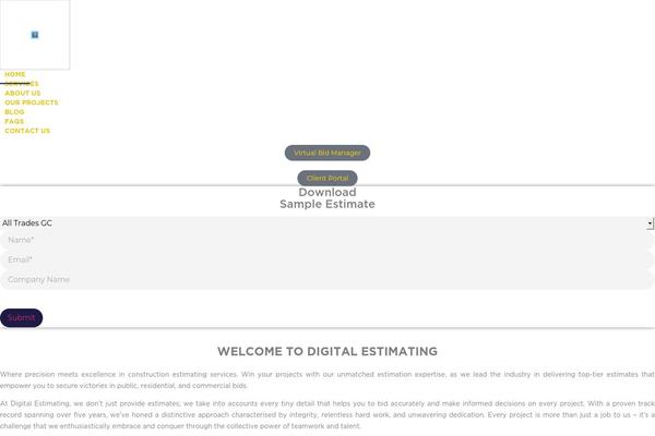 Astra theme site design template sample