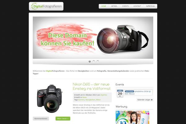 Breeze theme site design template sample