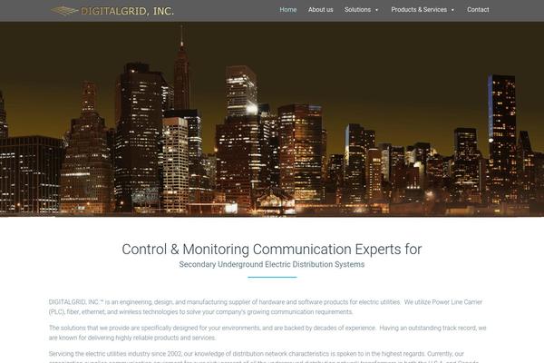Digitalagency theme site design template sample