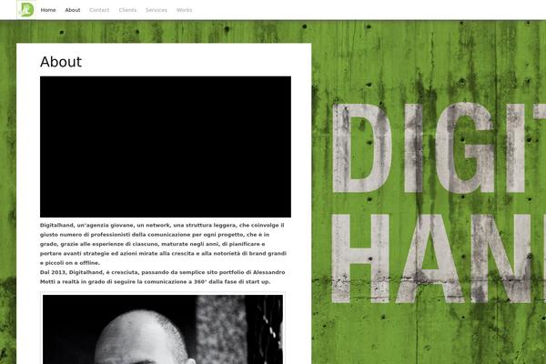 Pinbin theme site design template sample