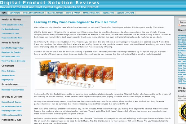 Andreas09 theme site design template sample