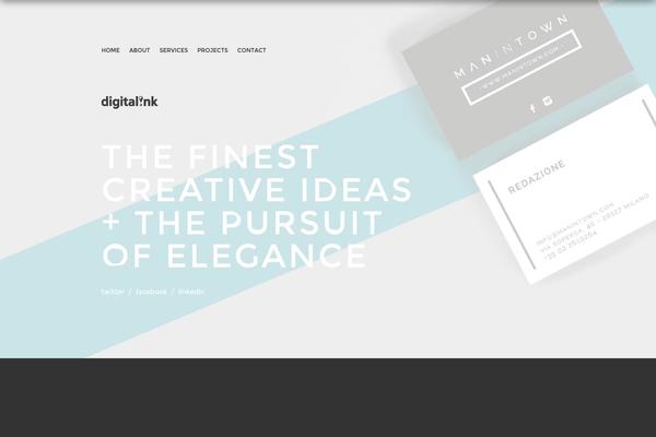 CABANA theme site design template sample