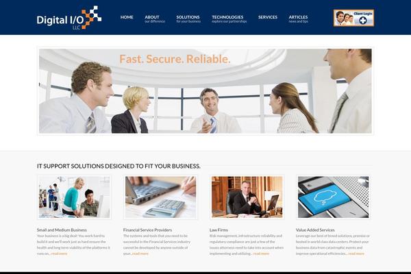 Venus theme site design template sample