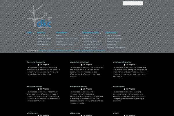eList theme site design template sample