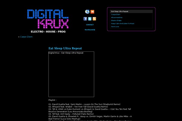 DK theme site design template sample