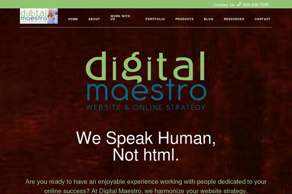 Genesis theme site design template sample