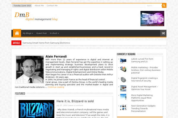 Sahifa theme site design template sample