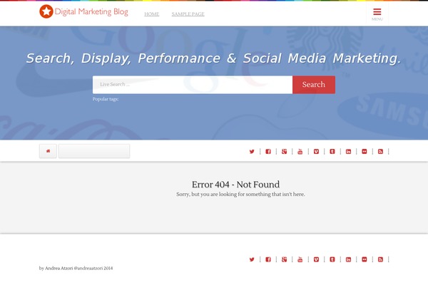 1page-wp theme site design template sample