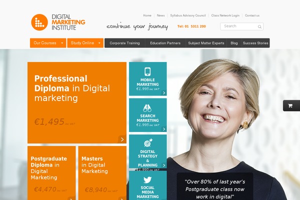 Dmi theme site design template sample